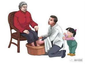 孝顺的视频,视频中的温馨瞬间