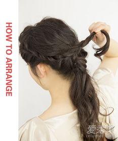 刘海编发教程视频,打造时尚造型