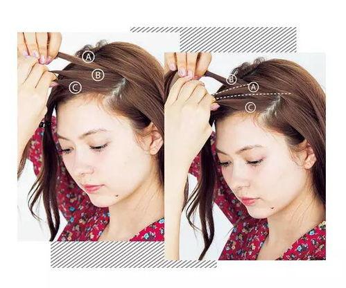 刘海编发教程视频,打造时尚造型