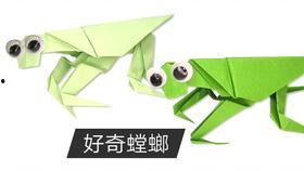 螳螂折纸视频,跟随螳螂折纸视频，领略传统艺术魅力