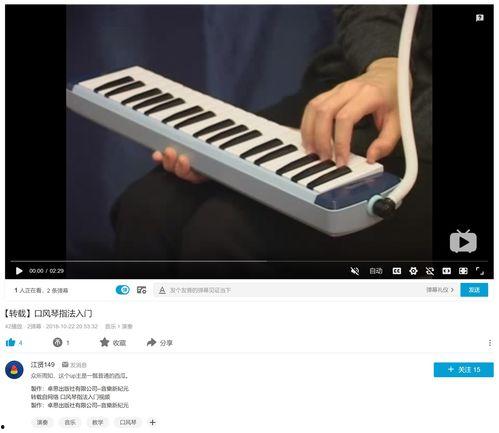 口风琴视频,跟随视频学习音乐之旅