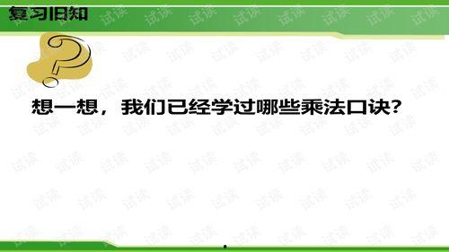 乘法口诀教学视频,轻松掌握乘法运算技巧