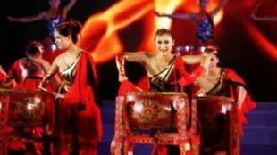大鼓舞舞蹈视频,激情四溢的民族风情展现