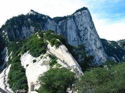 华山照片大全图片,壮丽奇峰，绝壁险峻，摄影佳作集锦