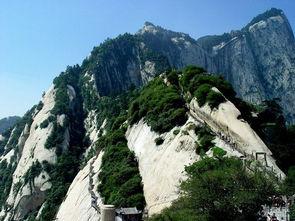 华山照片大全图片,壮丽奇峰，绝壁险峻，摄影佳作集锦