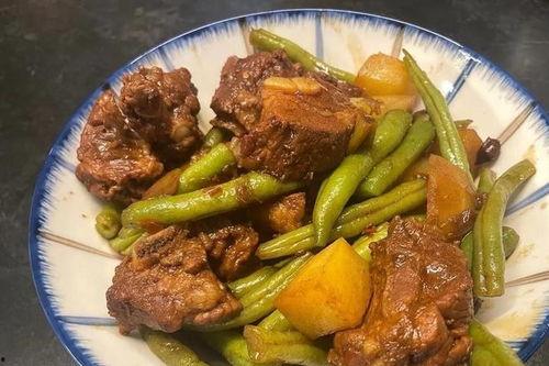 排骨炖豆角视频,排骨炖豆角，营养满分的一锅炖