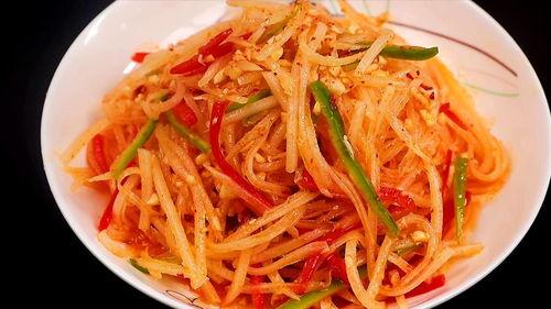 凉拌土豆丝视频,清爽美味，简单易学