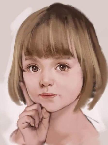 画小女孩的视频,捕捉纯真笑容的小女孩瞬间
